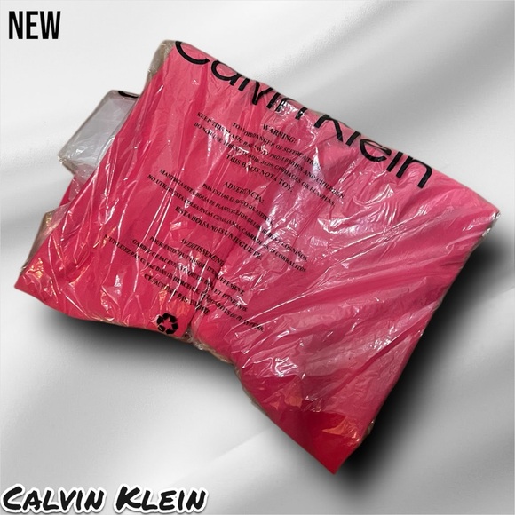 New Calvin Klein Stretch Woven Pull-On Pants - Lipstick - Picture 4 of 4